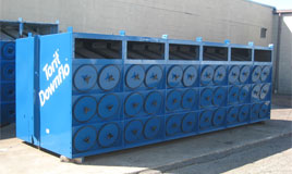 shaker baghouse dust collector