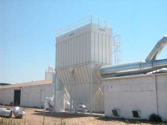 Reverse Air Dust Collector